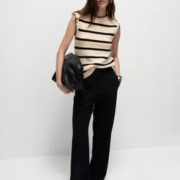 Marks & Spencer Women Striped Pullover-image-7
