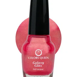 Colors Queen Galaxy Glitz Nail Lacquer-17ml-Flamingo Flirt-18-15