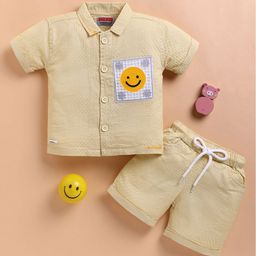 KIDZELLO Boys Printed Shirt with Shorts-picture-2