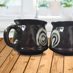 Clay Karma Set Of 6 Printed Ceramic Dishwasher Safe Mugs-9