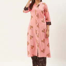 Anouk Women Floral Printed Regular Kurta with Palazzos-46