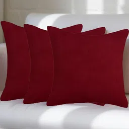 IVAZA Unisex Maroon Cushion Covers-image-90