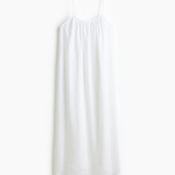 H&M Linen-Blend Strappy Dress-image-8