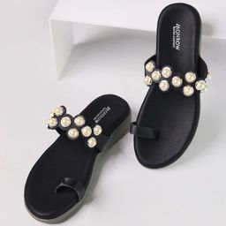 Monrow Women One Toe Flats-picture-34