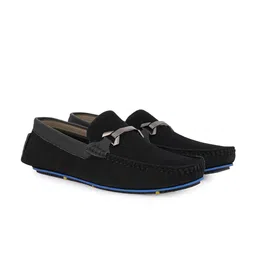 Alberto Torresi Men Textured Loafers-picture-8