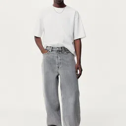 H&M Men Mid Rise Pure Cotton Jeans-picture-51