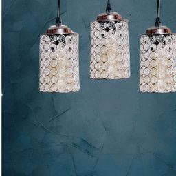 GAUVIK Transparent Textured Ceiling Lamp-18