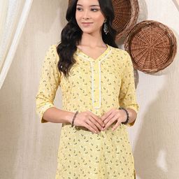 Netreyam Floral Printed A-Line Top-picture-16