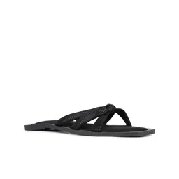 Inc 5 Women Printed Open Toe Flats with Laser Cuts-15