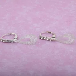 Missmister Silver-Plated Brass Earrings-image-29