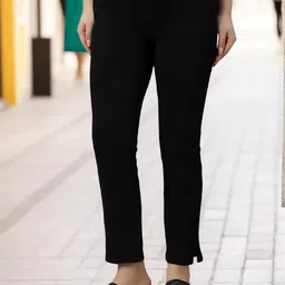 Presence Women Relaxed Mid-Rise Trousers-image-73