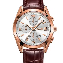 Poshi Unisex Dial & Leather Straps Analogue Watch HAFCAJDIEBAH-image-15