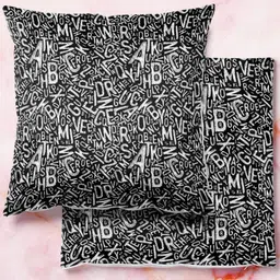 ArtzFolio Multicoloured Set of 2 Velvet Square Cushion Covers-image-70