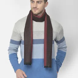 Cazzano Men Patterned Acrylic Mufflers-image-89