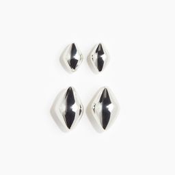 H&M 2 Pairs Dome Earrings-image-57