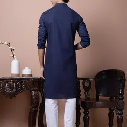 DEVOILER Men Regular Kurta with Pyjamas-image-5