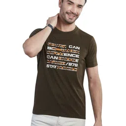 BE POSITIVE Men Printed T-shirt-image-25