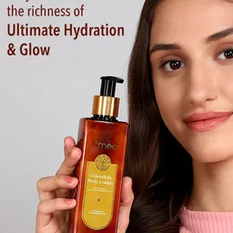 Omeo Set Of 2 Calendula Body Lotion with Vitamin E Aloe Vera & Shea Butter - 180ml Each image 4