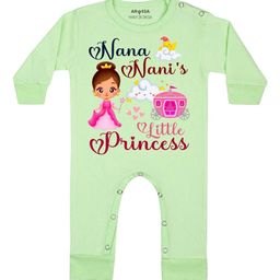 Arvesa Nana Nani Little Princess Printed Bodysuit-image-99