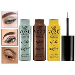 VOZO Set Of 3 Glide & Define Infusion Essential Liquid Eyeliner- 5ml Each- Shade- 02-06-10 image 3