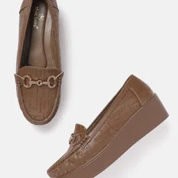 Marc Loire Women Embellished Horsebit Loafers-image-34
