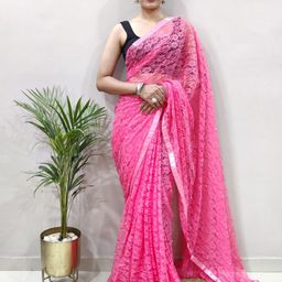 KALINI Woven Design Brasso Banarasi Saree-image-25