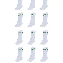 MUKHAKSH Unisex White Socks-image-43
