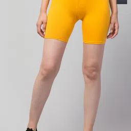 Attire Zone Women Pack of 2 Skinny Fit Low-Rise Running Sports Shorts-image-88