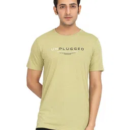 Antiloop Men Typography Printed Round Neck Cotton T-shirt-image-84