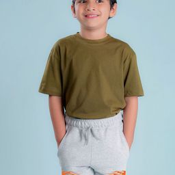 NUSYL Boys Printed Regular Fit Mid-Rise Shorts-picture-11