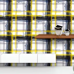ArtzFolio Printed UV-Resistant Anti-Bacterial Kilt Grunge Style Peel & Stick Wallpaper-image-28