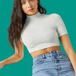 Dream Beauty Fashion Women High Neck Fitted Crop Top-picture-31