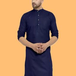 ANUJ FASHION Men Blended A-Line Kurtas-picture-46