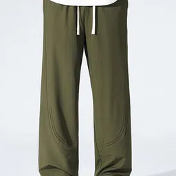StyleCast x Revolte Men Solid Mid-Rise Regular Trousers-picture-40