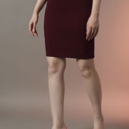 CORSICA Pencil Fitted Above Knee Length Skirt-image-39