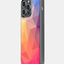 macmerise Geometric Printed iPhone 14 Pro Max Back Case Mobile Accessories-35