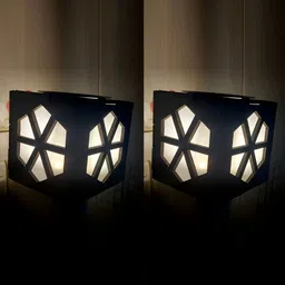 Gojeeva Brown Wooden Camphor Diffuser With Switch And Lamp-34
