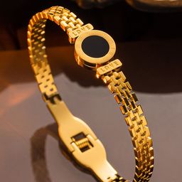 Designs & You Gold-Plated Bangle-Style Bracelet-56