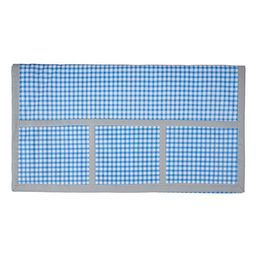 Dakshya Industries Blue & Red Floral Printed Waterproof Fridge Cover With 3 Fridge Mats-image-38