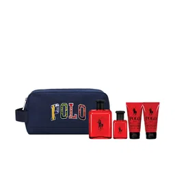Ralph Lauren Men Polo Red Set - EDT 125ml & 40ml + Body Wash 50ml + After Shave Balm 50ml-53