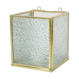 Fos Lighting Gold-Toned Glass Candle Holder-19