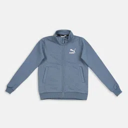 Puma Boys Blue Summer Squeeze Cotton Jacket-picture-49