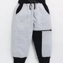Cutopies Boys Color Block Mid Rise Joggers-picture-28