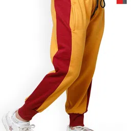 BAESD Girls Pack Of 2 Colourblocked Fleece Joggers-image-51