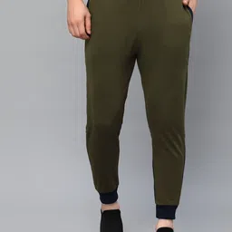 Rigo Men Cotton Mid-Rise Joggers-image-88