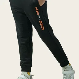 Nino Togs Boys Printed Pure Cotton Mid-Rise Joggers-picture-46