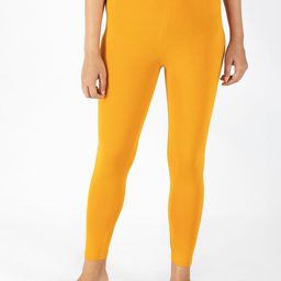 indian flower Women Solid Ankle Length Leggings-image-89
