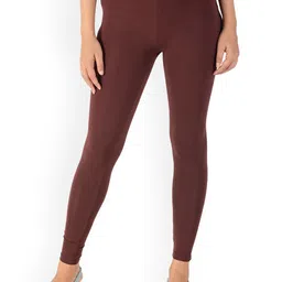 indian flower Women Solid Ankle Length Leggings-picture-21