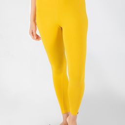 indian flower Women Solid Ankle Length Leggings-image-11