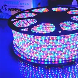 ENORMITY Green & Blue Rice Shape Bulb String Lights-49